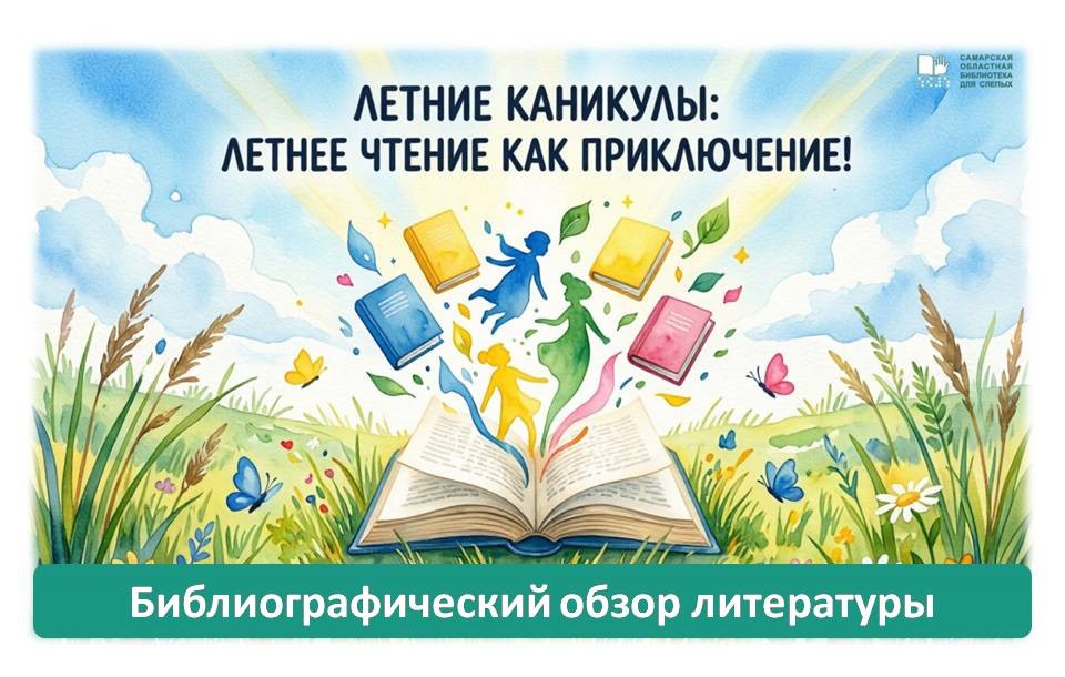 " Летние каникулы: летнее чтение как приключение!" : библиографический обзор литературы детских писателей.