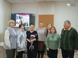 В рамках празднования Всемирного дня писателя в Самарской областной библиотеке для слепых прошла встреча с Ольгой Борисовой.