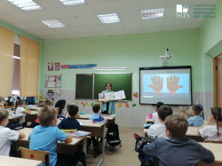 Для младших школьников проведено мероприятие, приуроченное к Международному дню мытья рук
