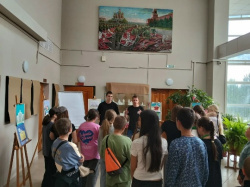 В июне в рамках празднования 440-летия со дня образования Самары проведена выставка «Мозаика самарских улиц»