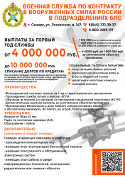 Военная служба по контракту в Вооруженных силах России в подразделениях БПС