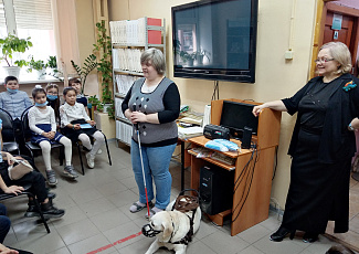 Экскурсия «В гостях у Самарской областной библиотеки для слепых»