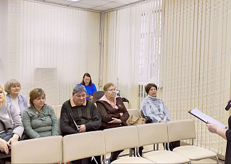 В рамках празднования Всемирного дня писателя в Самарской областной библиотеке для слепых прошла встреча с Ольгой Борисовой.