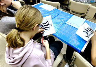 Мастер-класс в рамках Всероссийской акции «Культурный марафон 2025: классическая литература глазами детей».