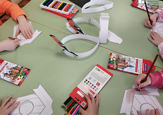 Для детей дошкольного возраста проведено творческое занятие в рамках цикла «Сделаем сами – своими руками».