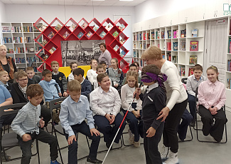 «Урок доброты»: познавательное занятие к Международному Дню слепых.