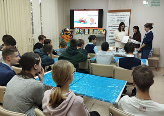 Мастер-класс в рамках Всероссийской акции «Культурный марафон 2025: классическая литература глазами детей».