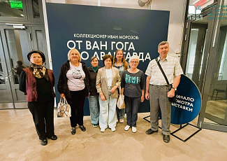 Читатели Самарской областной библиотеки для слепых посетили Самарскую Третьяковскую галерею